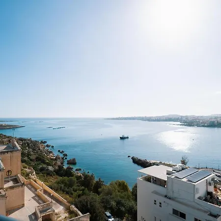 Stylish Seaview Retreat In St Pauls Bay * San Pawl il-Baħar