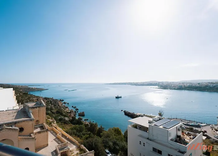 Stylish Seaview Retreat In St Pauls Bay * San Pawl il-Baħar